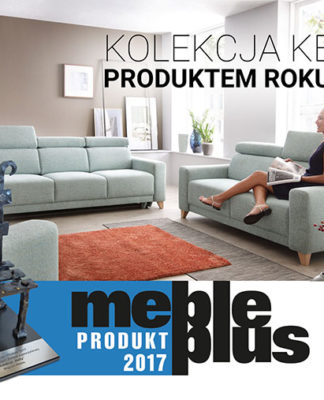 KELLY - kolekcja mebli wypoczynkowych WAJNERT MEBLE Produktem Roku 2017
