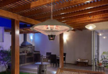 Taras z ogrzewaniem podczerwonym, sposób na chłodne wieczory.