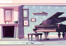 Współczesny salon i antyki