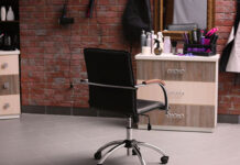 Fotel fryzjerski z masażem