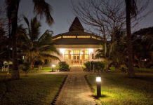 Oświetlenie w ogrodzie